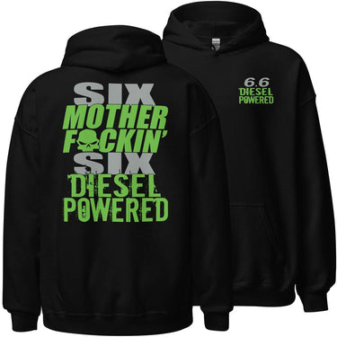 6.6 MF'N Duramax Diesel Hoodie Sweatshirt in black